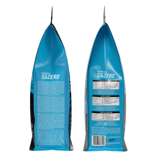 NUTRIENCE SubZero Canadian Pacific 魚肉凍乾粒狗糧｜包裝側面